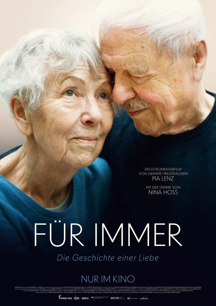 In „Für immer – Die Geschichte einer Liebe" hat die Hamburger Filmemacherin und Grimme-Preisträgerin Pia Lenz ein Ehepaar aus Harburg fünf Jahre lang in ihrem letzten Lebensabschnitt mit der Kamera begleitet. | MOIN Filmförderung