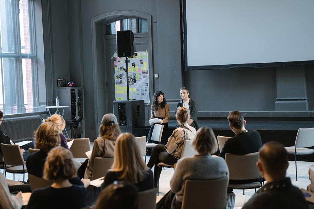 Die Tutor*innen Simão Cayatte und Gabrielle Brady von Le Groupe Ouest | MOIN Filmförderung